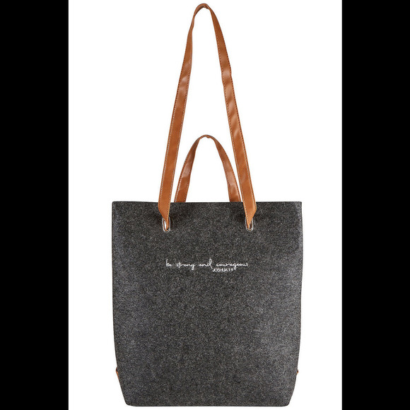 Faithworks Convertible Felt Backpack & Laptop Sleeve Dark Gray - Picture 3 of 3